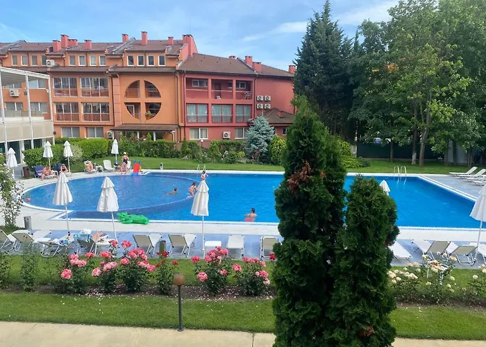 Luxury First Line With Pool And Sea View In Complex Oazis * Ravda