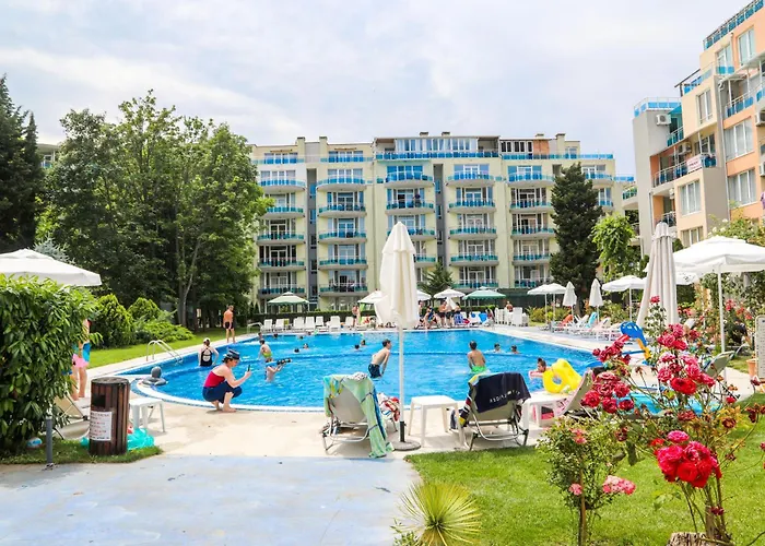 Luxury First Line With Pool And Sea View In Complex Oazis * Ravda